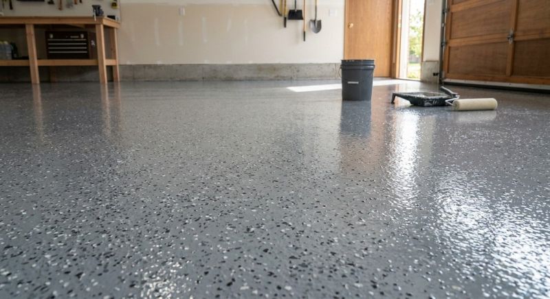 Basement Floor Epoxy Service in Woodbridge, VA