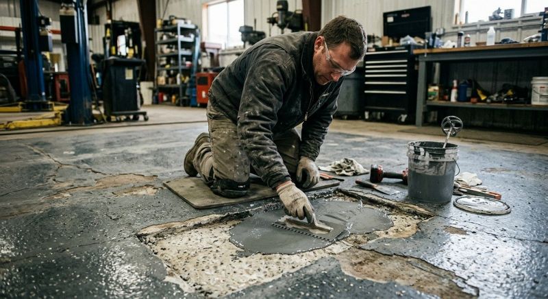 Concrete Floor Coating Service in Raleigh, NC