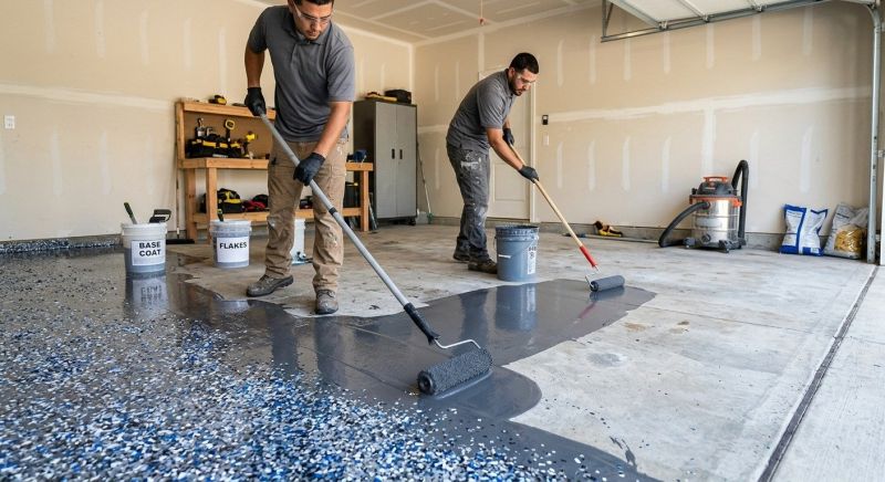 Epoxy Floor Coating Service in Raleigh, NC