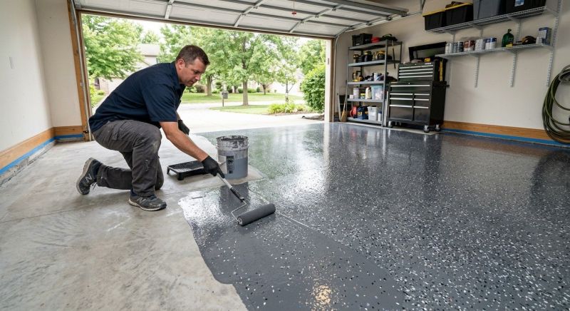 Garage Floor Renovation in Loudoun County, VA