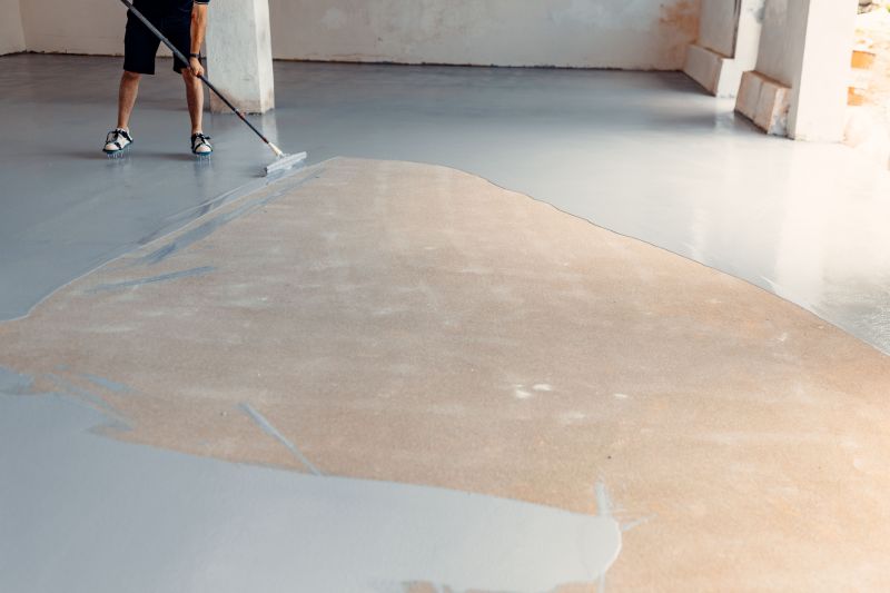 Garage Floor Epoxy Installation in Fairfax, VA